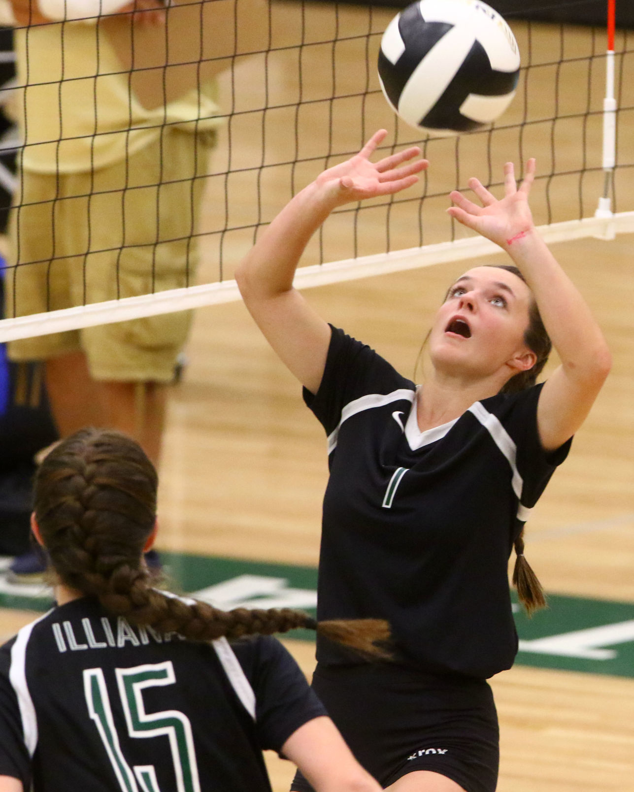 Bishop Noll at Illiana Christian volleyball